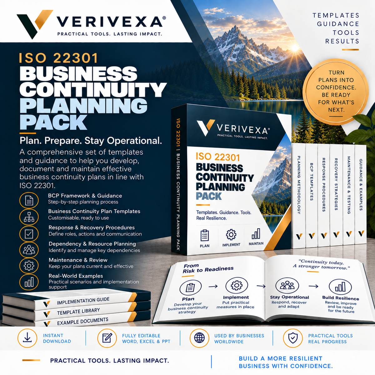 ISO 22301 Business Continuity Planning Toolkit