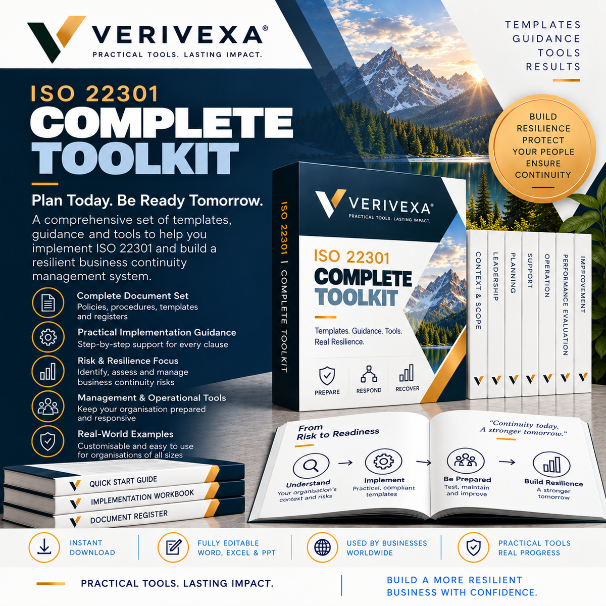 ISO 22301 Complete Toolkit